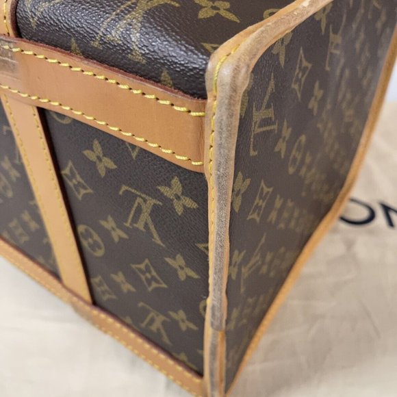LOUIS VUITTON Monogram Vintage 16" Overnight Travel Carryall Doctor Case Bag - Picture 8 of 16